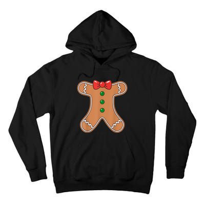 Gingerbread Man Cookie Costume Tall Hoodie