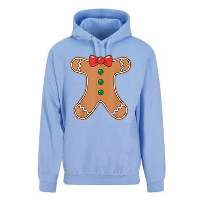 Gingerbread Man Cookie Costume Unisex Surf Hoodie