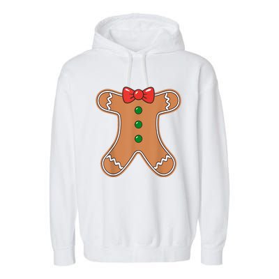 Gingerbread Man Cookie Costume Garment-Dyed Fleece Hoodie