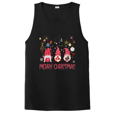 Gnomies Merry Christmas Family Christmas Gnome Gift PosiCharge Competitor Tank