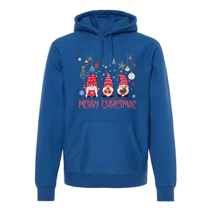 Gnomies Merry Christmas Family Christmas Gnome Gift Premium Hoodie