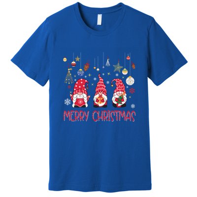 Gnomies Merry Christmas Family Christmas Gnome Gift Premium T-Shirt