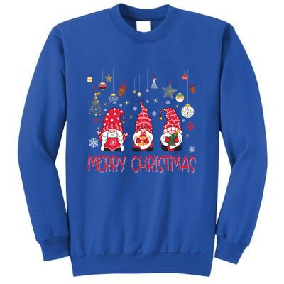 Gnomies Merry Christmas Family Christmas Gnome Gift Tall Sweatshirt