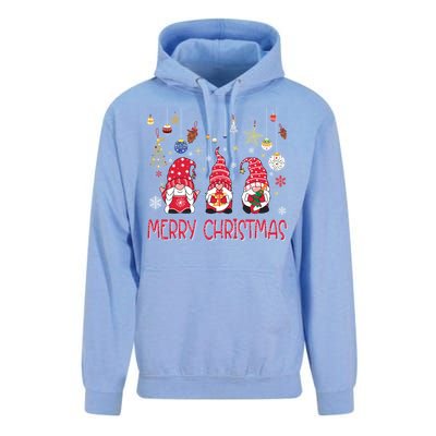 Gnomies Merry Christmas Family Christmas Gnome Gift Unisex Surf Hoodie