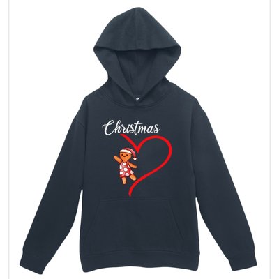 Gingerbread Merry Christmas Couples Matching Xmas Party Urban Pullover Hoodie