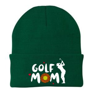 Golf Mom Cute Golf Funny Gift Knit Cap Winter Beanie