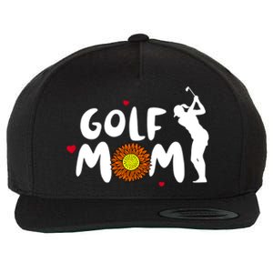 Golf Mom Cute Golf Funny Gift Wool Snapback Cap