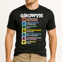Growth Mindset Classroom Brain Motivation Entrepreneur Cooling Performance Crew T-Shirt