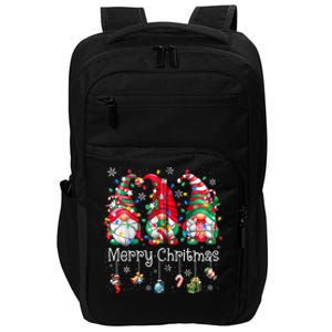 Gnomes Merry Christmas Light Family Gnome Xmas Women Zip Hoodie Impact Tech Backpack