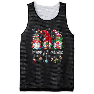 Gnomes Merry Christmas Light Family Gnome Xmas Women Zip Hoodie Mesh Reversible Basketball Jersey Tank