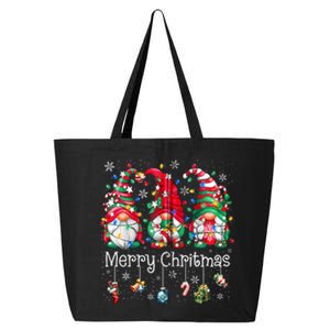 Gnomes Merry Christmas Light Family Gnome Xmas Women Zip Hoodie 25L Jumbo Tote