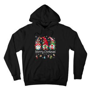 Gnomes Merry Christmas Light Family Gnome Xmas Women Zip Hoodie Tall Hoodie