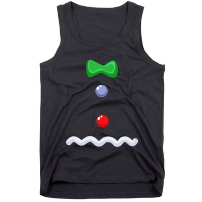 Gingerbread Man Christmas Costume Tank Top