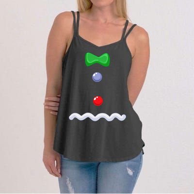 Gingerbread Man Christmas Costume Women's Strappy Tank