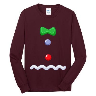 Gingerbread Man Christmas Costume Tall Long Sleeve T-Shirt