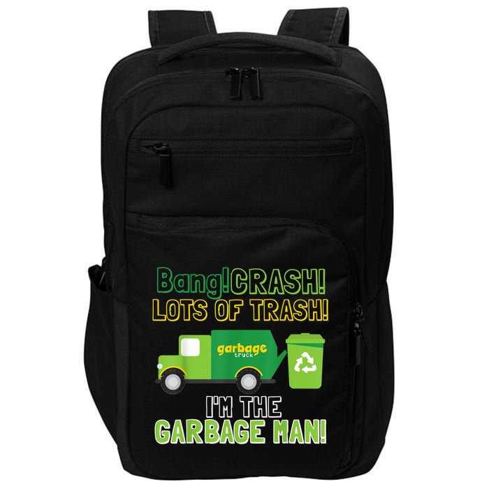 Garbage Man Costume Garbage Trucks Adults Kids & Toddlers Impact Tech Backpack