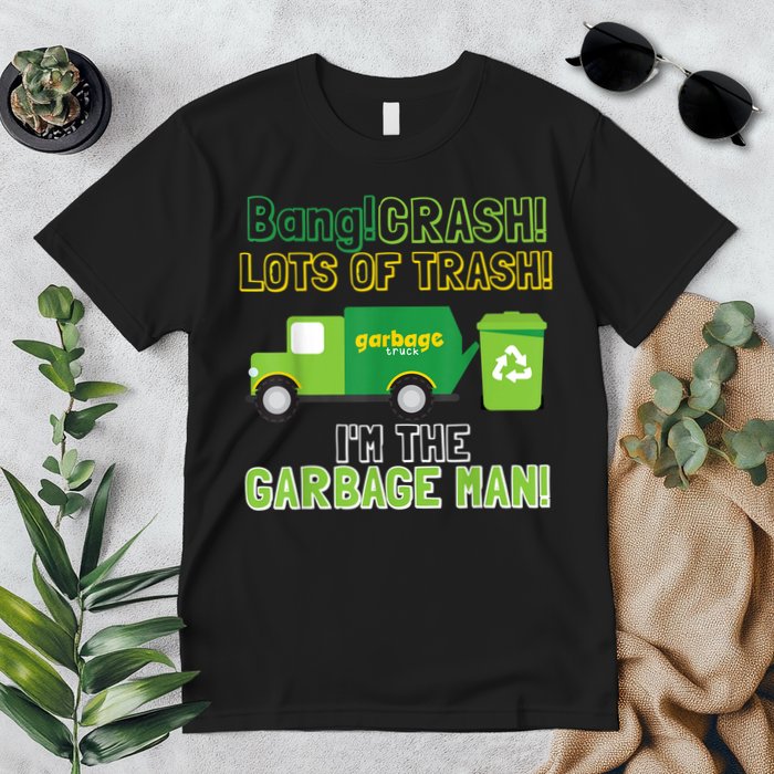 Garbage Man Costume Garbage Trucks Adults Kids & Toddlers Premium T-Shirt