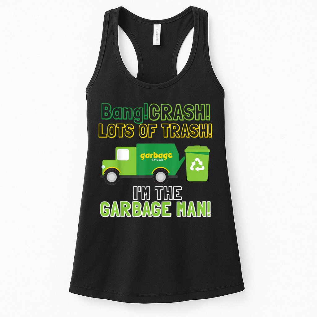 Garbage Man Costume Garbage Trucks Adults Kids & Toddlers Womens Tank Top