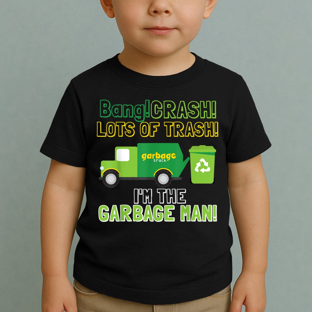 Garbage Man Costume Garbage Trucks Adults Kids & Toddlers Toddler T-Shirt