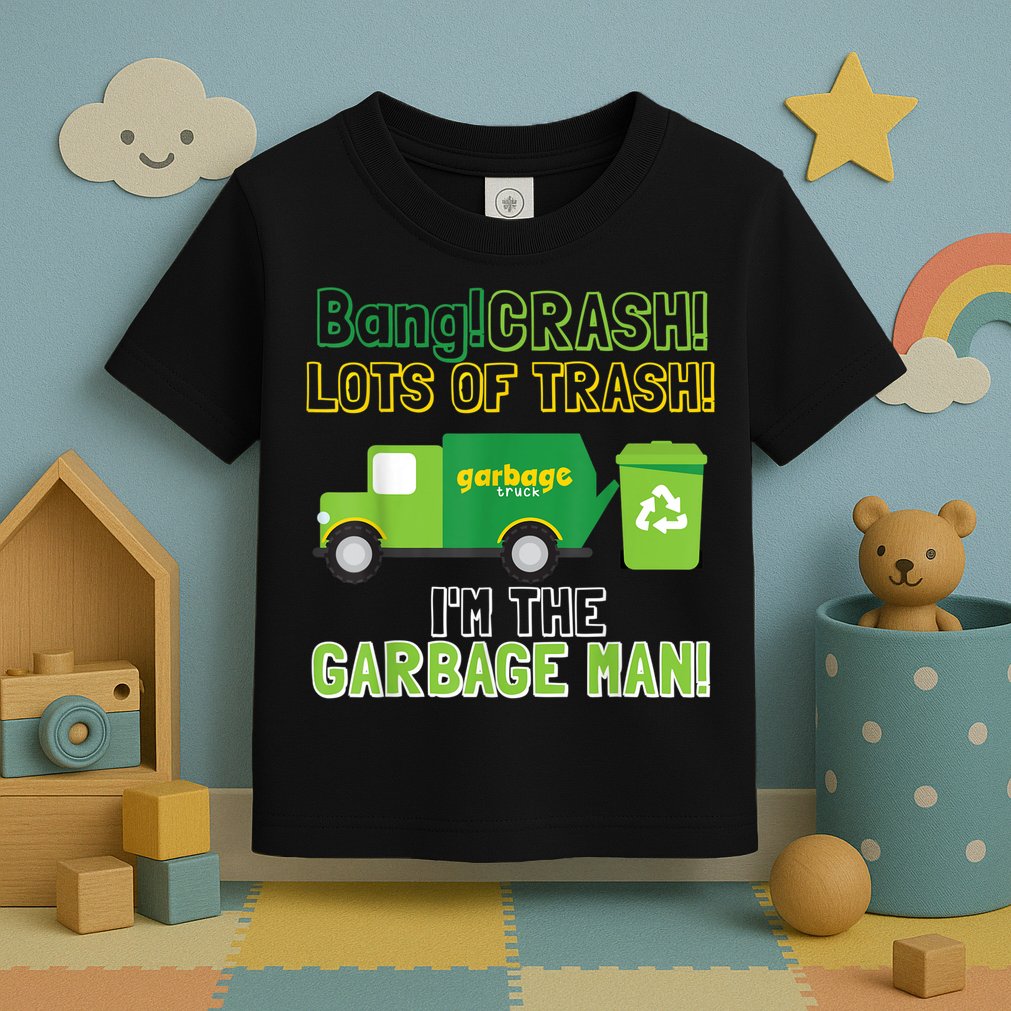 Garbage Man Costume Garbage Trucks Adults Kids & Toddlers Toddler T-Shirt