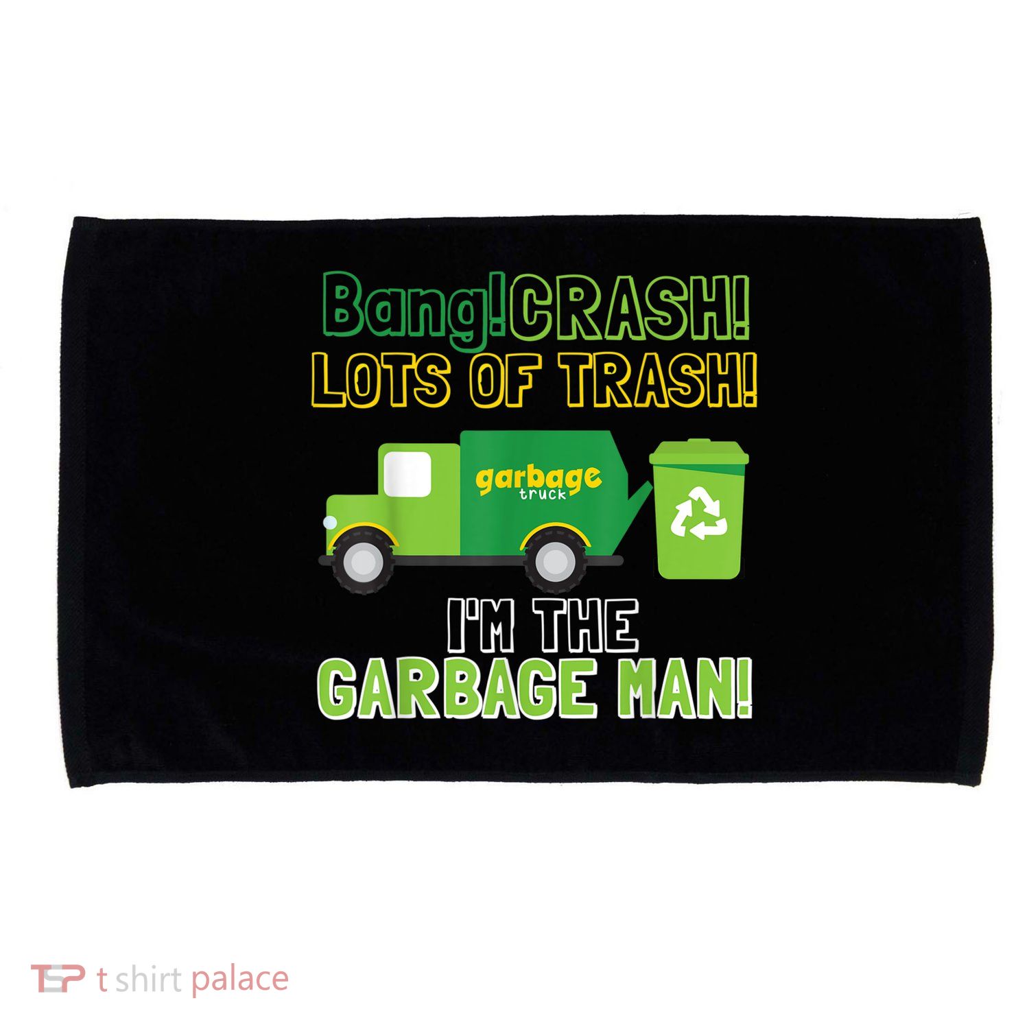 Garbage Man Costume Garbage Trucks Adults Kids & Toddlers Microfiber Hand Towel