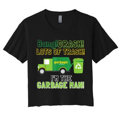 Garbage Man Costume Garbage Trucks Adults Kids & Toddlers Crop Top