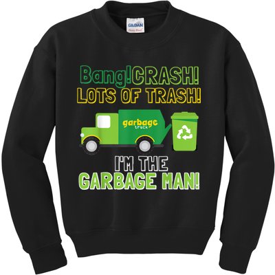 Garbage Man Costume Garbage Trucks Adults Kids & Toddlers Kids Sweatshirt