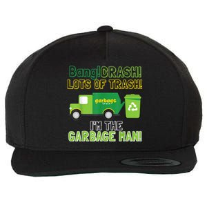 Garbage Man Costume Garbage Trucks Adults Kids & Toddlers Wool Snapback Cap