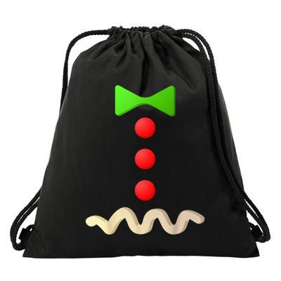Gingerbread Man Costume Halloween Costume Shirt Shirt Drawstring Bag