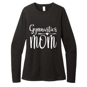 Gymnastics Mom Cute Gymnast Parent Womens CVC Long Sleeve Shirt