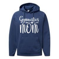 Gymnastics Mom Cute Gymnast Parent Performance Fleece Hoodie