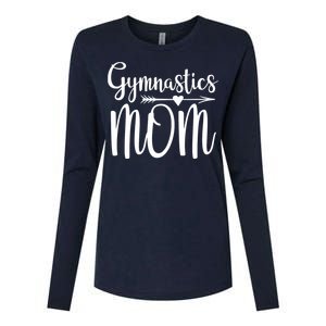 Gymnastics Mom Cute Gymnast Parent Womens Cotton Relaxed Long Sleeve T-Shirt