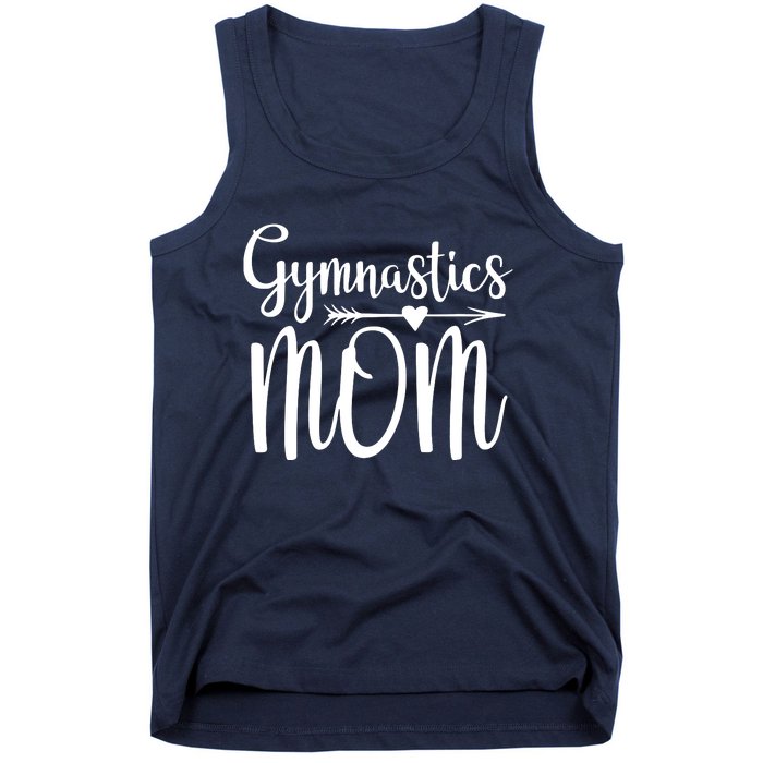 Gymnastics Mom Cute Gymnast Parent Tank Top