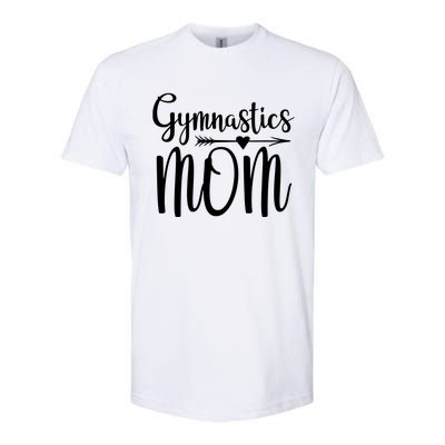 Gymnastics Mom Cute Gymnast Parent Softstyle CVC T-Shirt