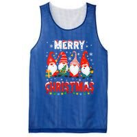 Gnomes Merry Christmas Light Matching Family Cute Gnomes Pjs Gift Mesh Reversible Basketball Jersey Tank