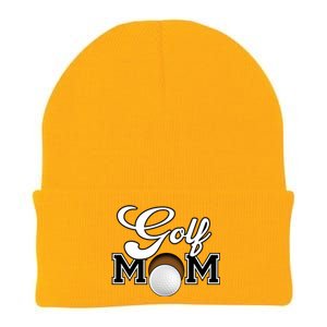 Golf Mom Cool Gift Knit Cap Winter Beanie