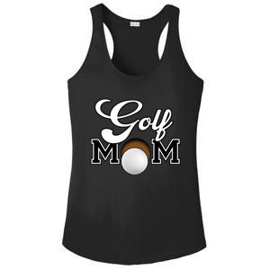 Golf Mom Cool Gift Ladies PosiCharge Competitor Racerback Tank