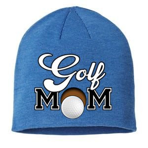 Golf Mom Cool Gift Sustainable Beanie