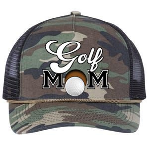 Golf Mom Cool Gift Retro Rope Trucker Hat Cap