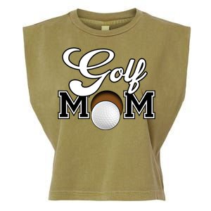 Golf Mom Cool Gift Garment-Dyed Women's Muscle Tee