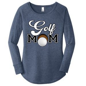 Golf Mom Cool Gift Women's Perfect Tri Tunic Long Sleeve Shirt