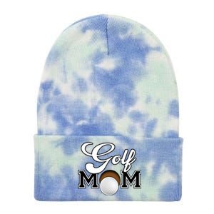 Golf Mom Cool Gift Tie Dye 12in Knit Beanie