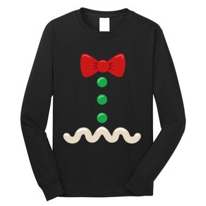 Gingerbread Man Christmas Costume Long Sleeve Shirt