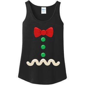 Gingerbread Man Christmas Costume Ladies Essential Tank