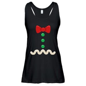 Gingerbread Man Christmas Costume Ladies Essential Flowy Tank