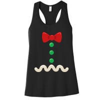 Gingerbread Man Christmas Costume Women's Racerback Tank