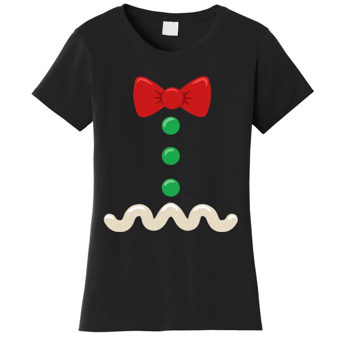 Gingerbread Man Christmas Costume Women's T-Shirt