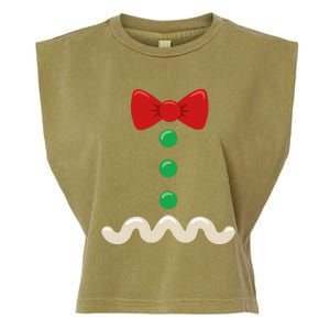 Gingerbread Man Christmas Costume Garment-Dyed Women's Muscle Tee