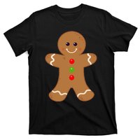 Gingerbread Man Christmas Cookie Baking Holiday T-Shirt