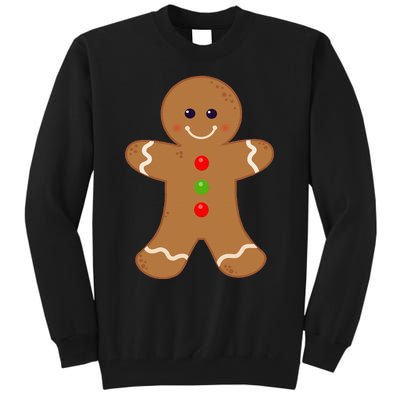 Gingerbread Man Christmas Cookie Baking Holiday Tall Sweatshirt